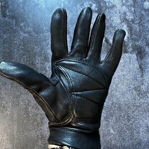 Women's Deerskin Motorcycle Gloves